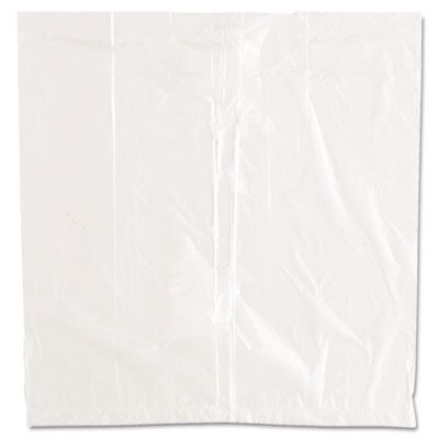 Ice Bucket Liner Bags, 3 qt, 0.24 mil, 12" x 12", Clear, 1,000/Carton