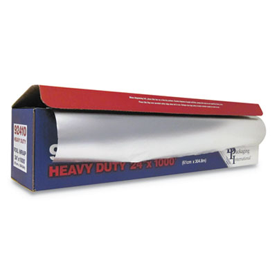 Heavy-Duty Aluminum Foil Roll, 24" x 1,000 ft