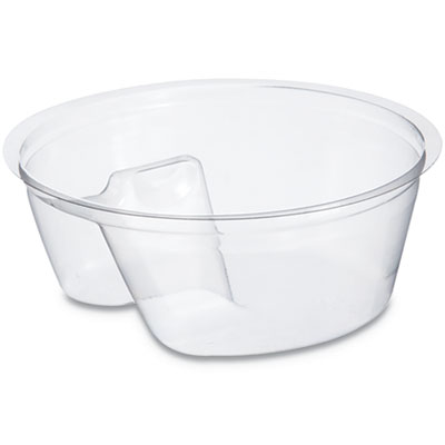 Single Compartment Cup Insert, 3.5 oz, Clear, 1,000/Carton