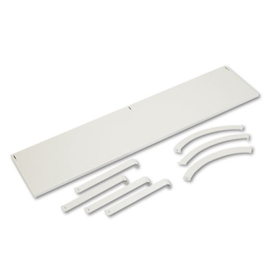 Verse Panel System Hanging Shelf, 60w x 12.75d, Gray