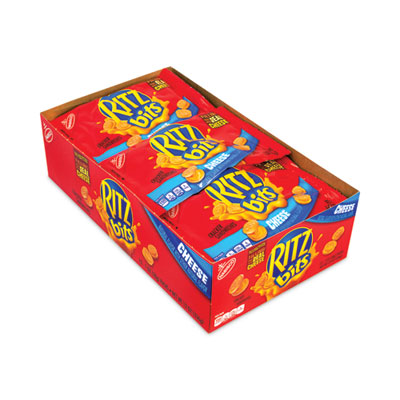 Ritz Bits Cheese Sandwich Crackers, 1 oz Pouch, 48 Pouches/Carton, Ships in 1-3 Business Days