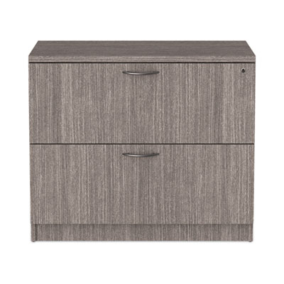 Alera Valencia Series Lateral File, 2 Legal/Letter-Size File Drawers, Gray, 34" x 22.75" x 29.5"