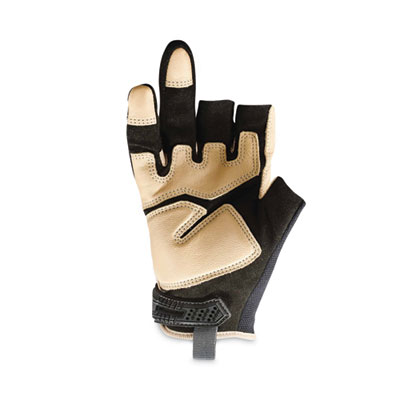 ProFlex 720LTR Heavy-Duty Leather-Reinforced Framing Gloves, Black, Medium, Pair, Ships in 1-3 Business Days