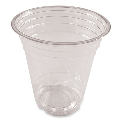 Clear Plastic PET Cups, 12 oz, 50/Pack