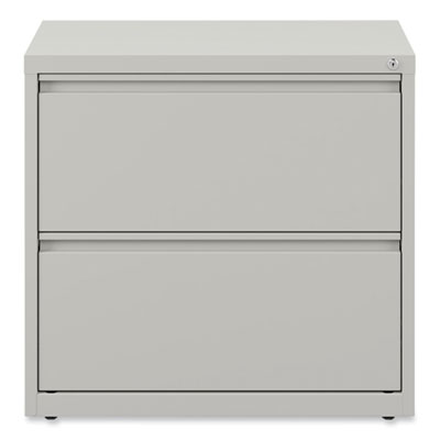 Lateral File, 2 Legal/Letter-Size File Drawers, Light Gray, 36" x 18.63" x 28"