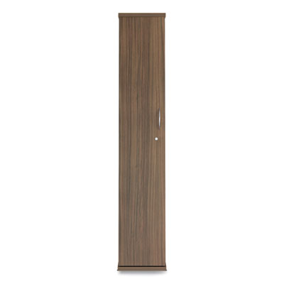 Alera Valencia Series Wardrobe, 11.88w x 22.78d x 65h, Modern Walnut