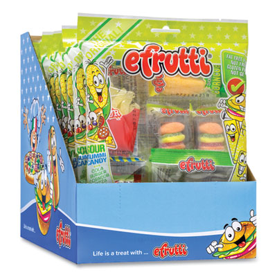 Sour Lunch Candy, Sour, 2.7 oz Bag, 12/Carton, Ships in 1-3 Business Days