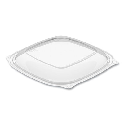 PresentaBowls Pro Clear Square Lids for 24-32 oz Bowls, 8.5 x 8.5 x 0.5, Clear, Plastic, 63/Bag, 4 Bags/Carton