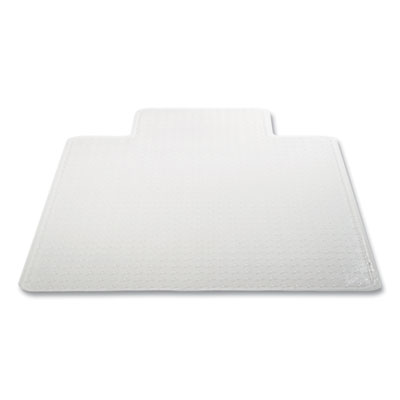 DuraMat Moderate Use Chair Mat for Low Pile Carpeting, Lipped, 36 x 48, Clear, 25/Pallet, Ships in 4-6 Business Days