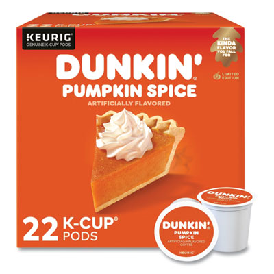 K-Cup Pods, Pumpkin Spice, 22/Box