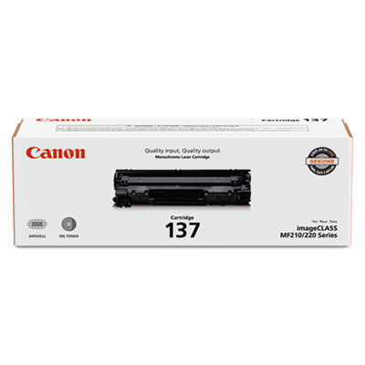 9435B001 (137) Toner, 2,400 Page-Yield, Black