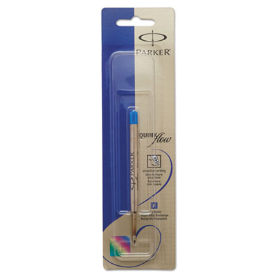 Refill for Parker Ballpoint Pens, Medium Conical Tip, Blue Ink