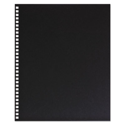 ProClick Pre-Punched Presentation Covers, Black, 11 x 8.5, Punched, 25/Pack