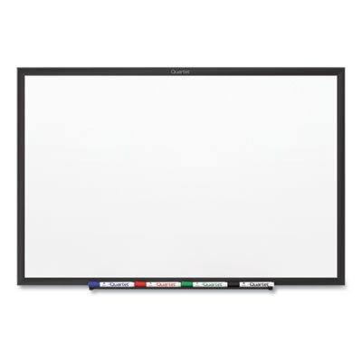 Classic Series Nano-Clean Dry Erase Board, 24 x 18, White Surface, Black Aluminum Frame