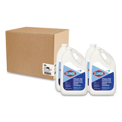 Clorox Pro Clorox Clean-up, Fresh Scent, 128 oz Refill Bottle, 4/Carton