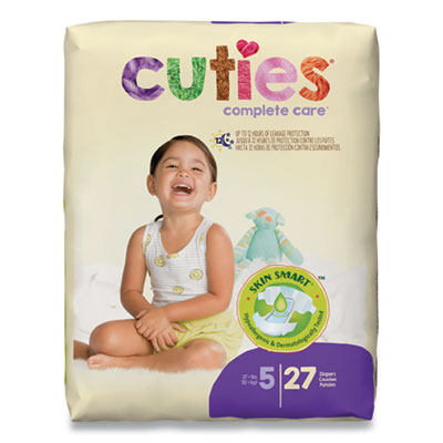 Premium Jumbo Diapers, Size 5, Over 27 lbs, 108/Carton