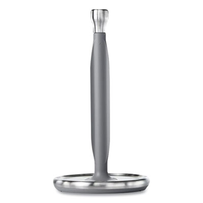 Good Grips Steady Paper Towel Holder, Stainless Steel, 8.1 x 7.8 x 14.5, Gray/Silver
