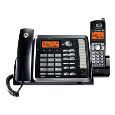 ViSYS 25255RE2 Two-Line Corded/Cordless Phone System with Answering System