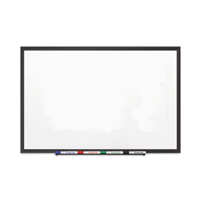Classic Series Porcelain Magnetic Dry Erase Board, 60 x 36, White Surface, Black Aluminum Frame