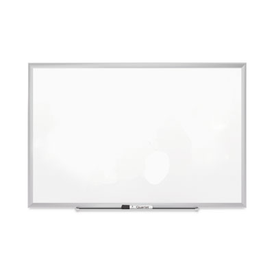 Classic Series Porcelain Magnetic Dry Erase Board, 72 x 48, White Surface, Black Aluminum Frame