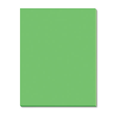 Riverside Construction Paper, 76 lb Text Weight, 18 x 24, Green, 50/Pack