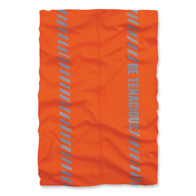 Chill-Its 6487R Reflective Cooling Multi-Band, Polyester/Spandex, One Size Fit Most, HiVis Orange, Ships in 1-3 Business Days
