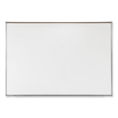 Proma Magnetic Porcelain Projection Whiteboard w/Satin Aluminum Frame, 96.5 x 48.5, White Surface,Ships in 7-10 Business Days