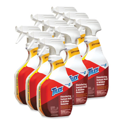 Disinfects Instant Mildew Remover, 32 oz Smart Tube Spray, 9/Carton