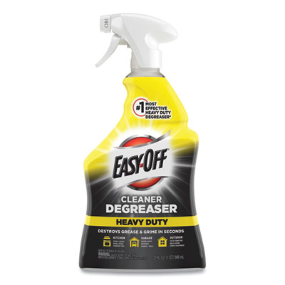 Heavy Duty Cleaner Degreaser, 32 oz Spray Bottle, 6/Carton